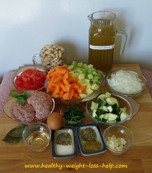 Albondigas Soup Ingredients