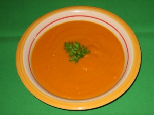 Diet Carrot Ginger Soup