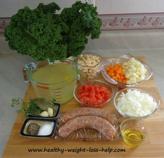 Kale Soup Ingredients