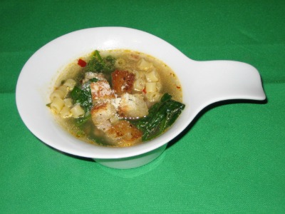 Sausage Spinach Soup for Kids