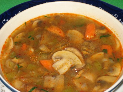 Diet Mushroom Soup