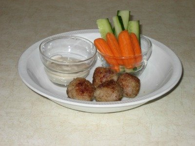 Mini Meatballs for Kids